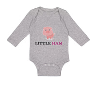 Long Sleeve Bodysuit Baby Little Ham Boy & Girl Clothes Cotton