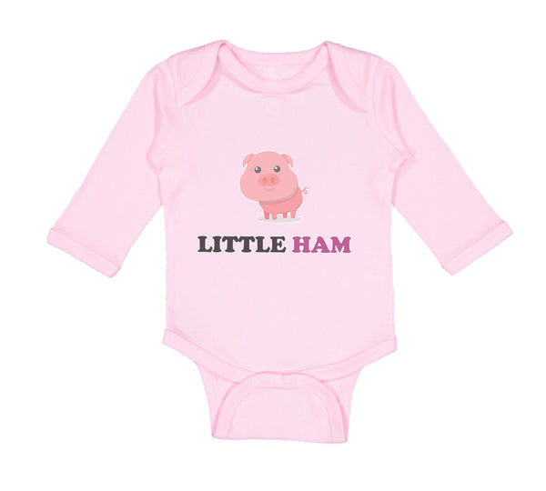 Long Sleeve Bodysuit Baby Little Ham Boy & Girl Clothes Cotton