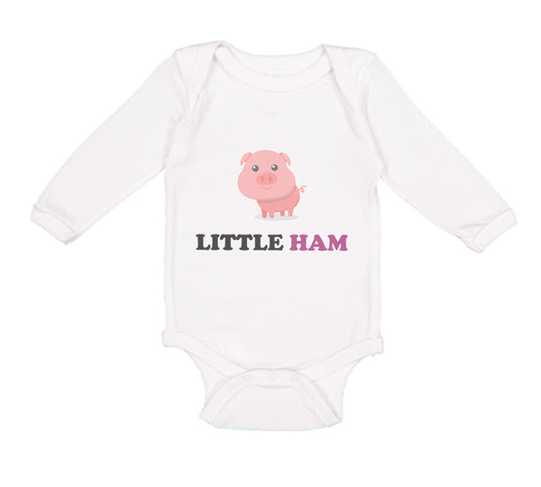 Long Sleeve Bodysuit Baby Little Ham Boy & Girl Clothes Cotton