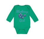 Long Sleeve Bodysuit Baby Blueberry Girl Boy & Girl Clothes Cotton - Cute Rascals
