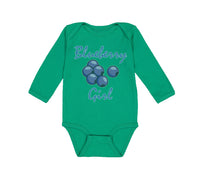 Long Sleeve Bodysuit Baby Blueberry Girl Boy & Girl Clothes Cotton - Cute Rascals