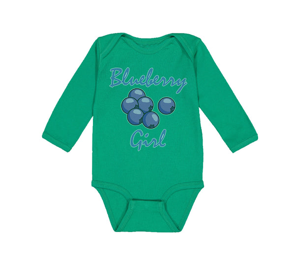 Long Sleeve Bodysuit Baby Blueberry Girl Boy & Girl Clothes Cotton - Cute Rascals