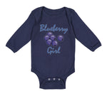 Long Sleeve Bodysuit Baby Blueberry Girl Boy & Girl Clothes Cotton - Cute Rascals