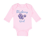 Long Sleeve Bodysuit Baby Blueberry Girl Boy & Girl Clothes Cotton - Cute Rascals