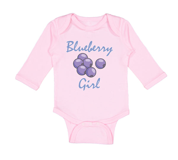 Long Sleeve Bodysuit Baby Blueberry Girl Boy & Girl Clothes Cotton - Cute Rascals