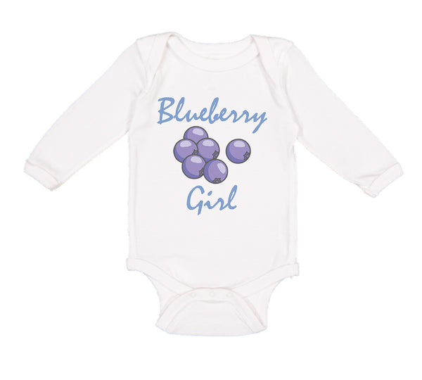 Long Sleeve Bodysuit Baby Blueberry Girl Boy & Girl Clothes Cotton - Cute Rascals