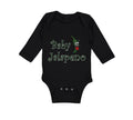 Long Sleeve Bodysuit Baby Baby Jalapeno Vegetables Boy & Girl Clothes Cotton