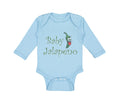 Long Sleeve Bodysuit Baby Baby Jalapeno Vegetables Boy & Girl Clothes Cotton