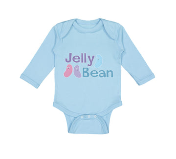 Long Sleeve Bodysuit Baby Jelly Bean Funny Humor Boy & Girl Clothes Cotton