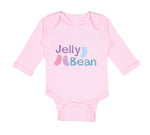 Long Sleeve Bodysuit Baby Jelly Bean Funny Humor Boy & Girl Clothes Cotton