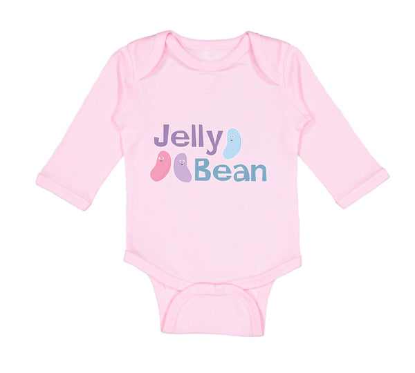 Long Sleeve Bodysuit Baby Jelly Bean Funny Humor Boy & Girl Clothes Cotton