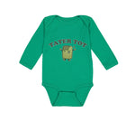 Long Sleeve Bodysuit Baby Tater Tot Boy & Girl Clothes Cotton