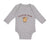 Long Sleeve Bodysuit Baby Tater Tot Boy & Girl Clothes Cotton