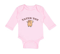 Long Sleeve Bodysuit Baby Tater Tot Boy & Girl Clothes Cotton