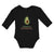 Long Sleeve Bodysuit Baby I Wanna Be Avocuddled Boy & Girl Clothes Cotton