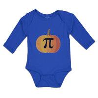 Long Sleeve Bodysuit Baby Pie on Pumpkin Boy & Girl Clothes Cotton