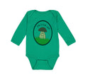 Long Sleeve Bodysuit Baby Mushroom Saying I'M Fun-Guy Boy & Girl Clothes Cotton