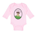 Long Sleeve Bodysuit Baby Mushroom Saying I'M Fun-Guy Boy & Girl Clothes Cotton