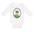 Long Sleeve Bodysuit Baby Mushroom Saying I'M Fun-Guy Boy & Girl Clothes Cotton