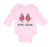 Long Sleeve Bodysuit Baby Red Tomatoes Black Text Home Grown Boy & Girl Clothes