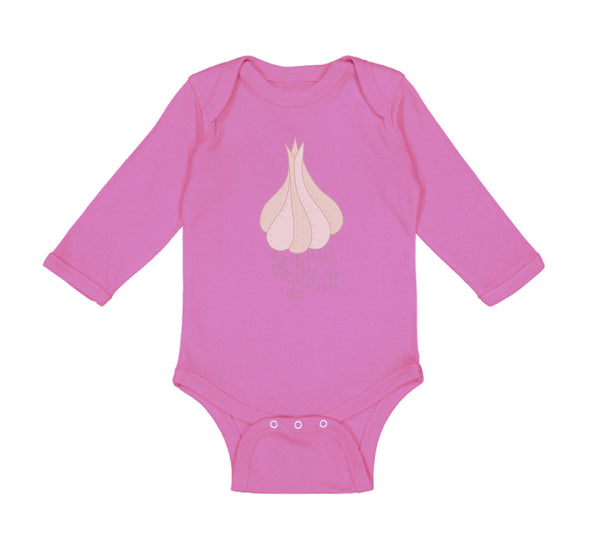 Long Sleeve Bodysuit Baby Garlic Vegetables Boy & Girl Clothes Cotton - Cute Rascals