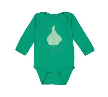 Long Sleeve Bodysuit Baby Garlic Vegetables Boy & Girl Clothes Cotton
