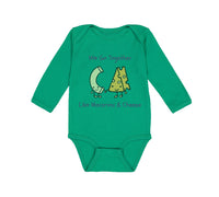 Long Sleeve Bodysuit Baby We Go Together like Macaroni and Cheese Funny Humor