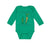 Long Sleeve Bodysuit Baby We Go Together Peas and Carrots Style A Funny Humor