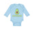 Long Sleeve Bodysuit Baby Avokiddo Avocado Vegetables Kid Funny Cotton - Cute Rascals