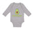 Long Sleeve Bodysuit Baby Avokiddo Avocado Vegetables Kid Funny Cotton - Cute Rascals