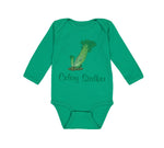 Long Sleeve Bodysuit Baby Celery Stalker Vegetables Boy & Girl Clothes Cotton - Cute Rascals