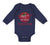 Long Sleeve Bodysuit Baby Tomatoes I Love You from My Head Vegetables Cotton