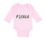 Long Sleeve Bodysuit Baby Pickle Vegetables Funny Boy & Girl Clothes Cotton
