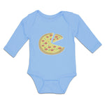 Long Sleeve Bodysuit Baby Pizza Sliced Boy & Girl Clothes Cotton