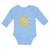 Long Sleeve Bodysuit Baby Pizza Sliced Boy & Girl Clothes Cotton