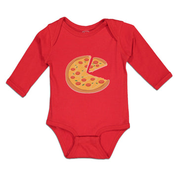 Long Sleeve Bodysuit Baby Pizza Sliced Boy & Girl Clothes Cotton