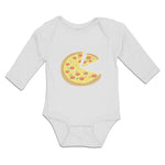 Long Sleeve Bodysuit Baby Pizza Sliced Boy & Girl Clothes Cotton