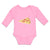 Long Sleeve Bodysuit Baby Pizza Piece Boy & Girl Clothes Cotton