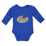 Long Sleeve Bodysuit Baby Cheesy Pizza Boy & Girl Clothes Cotton - Cute Rascals