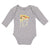 Long Sleeve Bodysuit Baby Cheesy Pizza Falling Boy & Girl Clothes Cotton - Cute Rascals