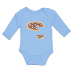 Long Sleeve Bodysuit Baby Spicy Cheesy Pizza Boy & Girl Clothes Cotton