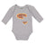 Long Sleeve Bodysuit Baby Spicy Cheesy Pizza Boy & Girl Clothes Cotton