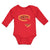 Long Sleeve Bodysuit Baby Spicy Cheesy Pizza Boy & Girl Clothes Cotton