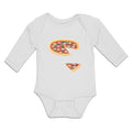 Long Sleeve Bodysuit Baby Spicy Cheesy Pizza Boy & Girl Clothes Cotton