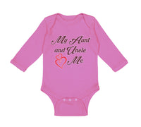 Long Sleeve Bodysuit Baby My Aunt and Uncle Love Me Funny Boy & Girl Clothes