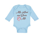 Long Sleeve Bodysuit Baby My Aunt and Uncle Love Me Funny Boy & Girl Clothes