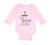Long Sleeve Bodysuit Baby Mustache Godparent Baby Announcement Cotton