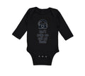 Long Sleeve Bodysuit Baby Don'T Make Me Call My Uncle Funny Style A Cotton