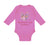 Long Sleeve Bodysuit Baby My Daddy's The Drummer Dad Father's Day Cotton