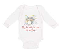 My Daddy's The Drummer Dad Father's Day